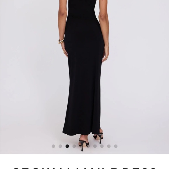 Tiger Mist unavailable size S Cecile maxi dress black - Picture 2 of 3